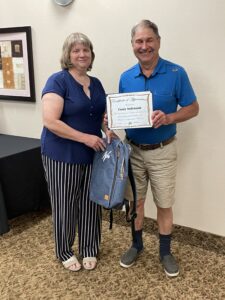 Casey Andrusiak honored for 15 years of service